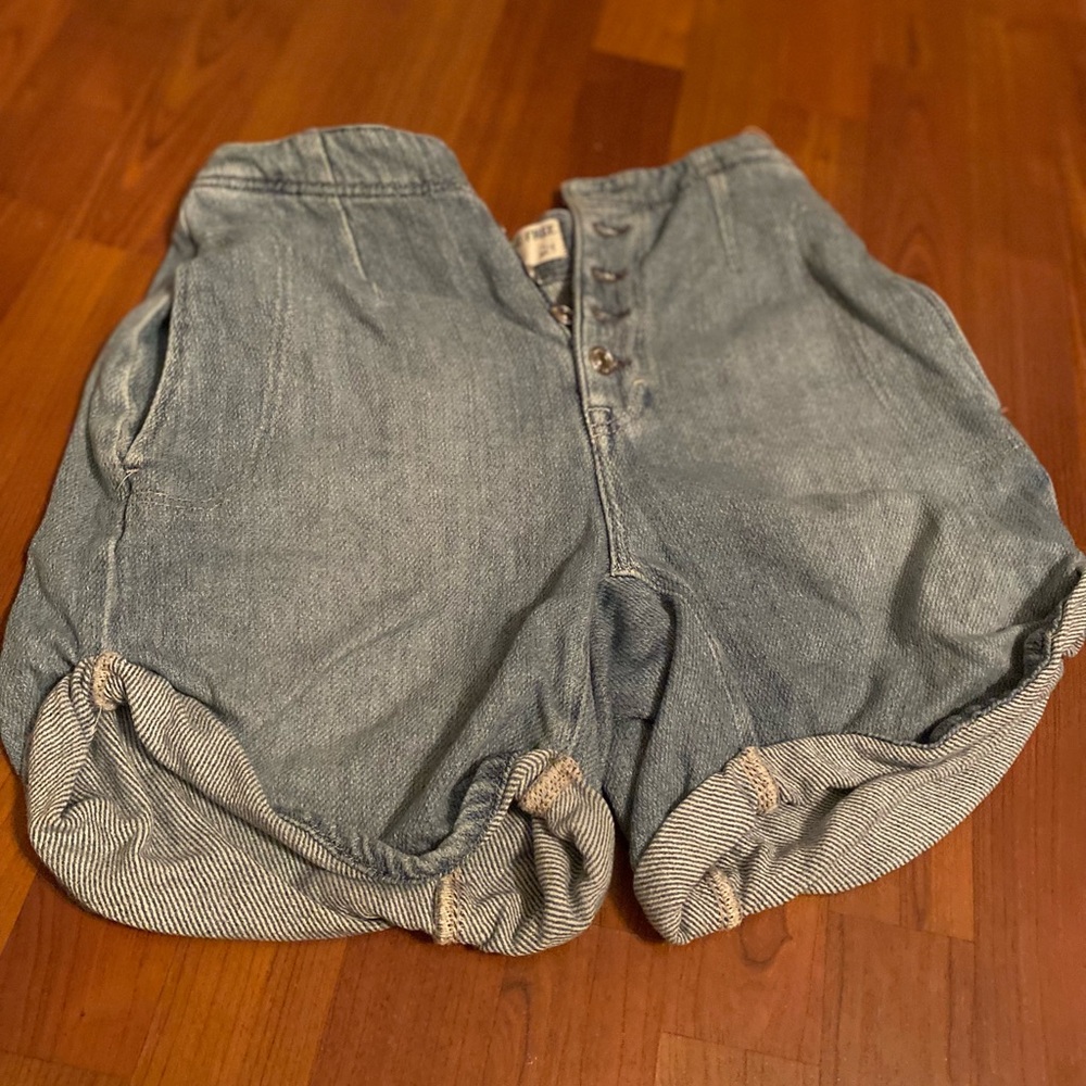 Free People Denim Shorts